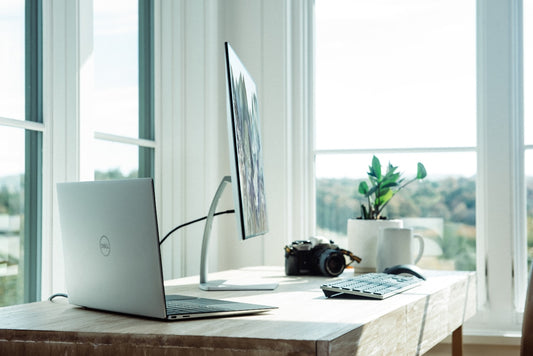 DeskRise Pro Electric Standing Desk Converter - Home Office Ergonomic